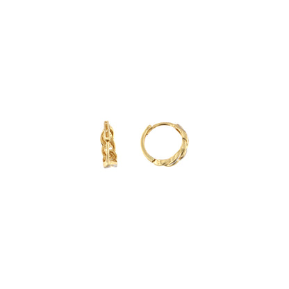 18ct gold Hoop earrings