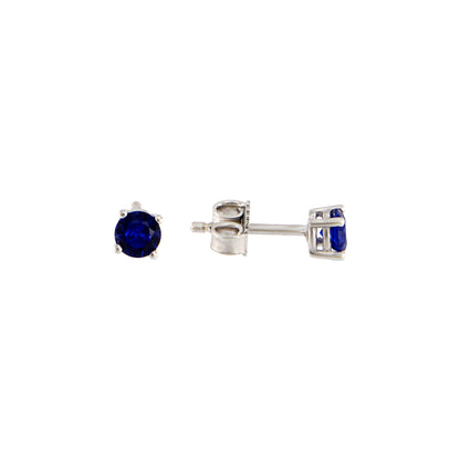 18ct gold Blue Stone Earrings