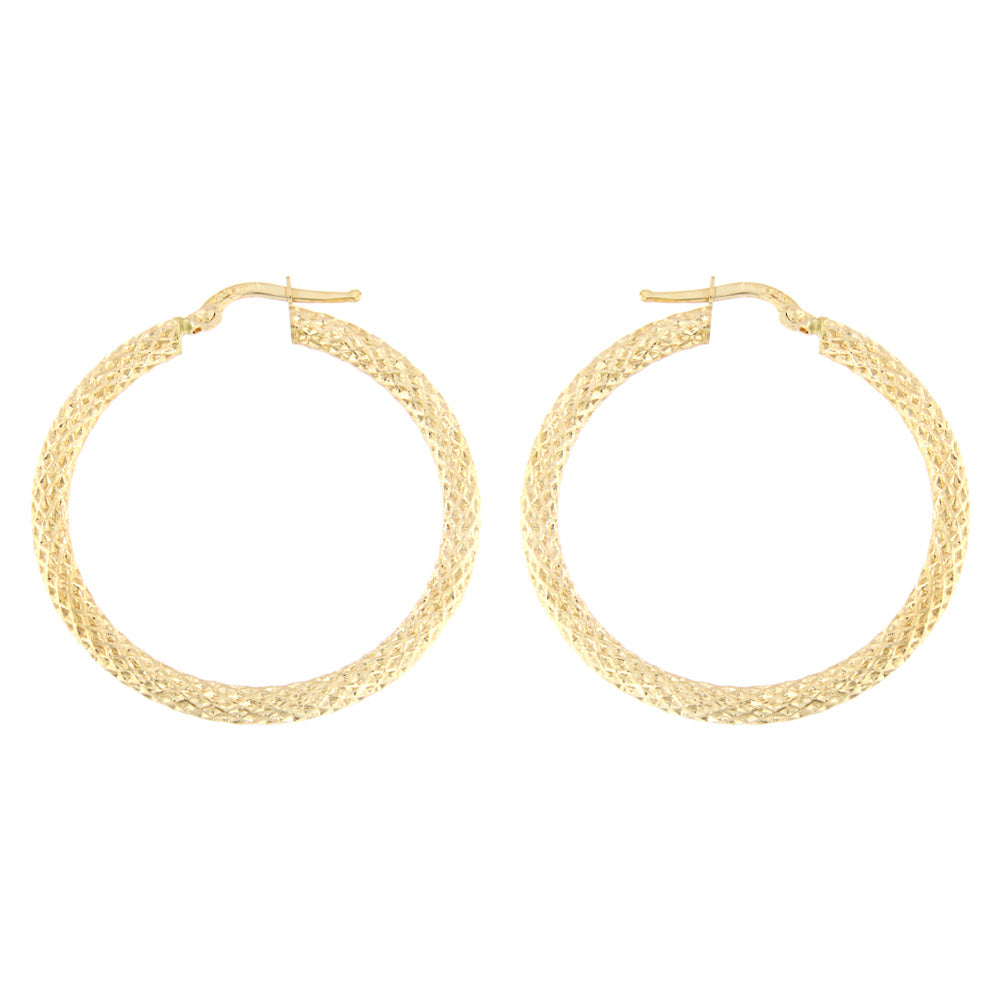 18ct gold Hoop earrings