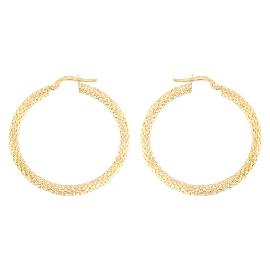 18ct gold Hoop earrings