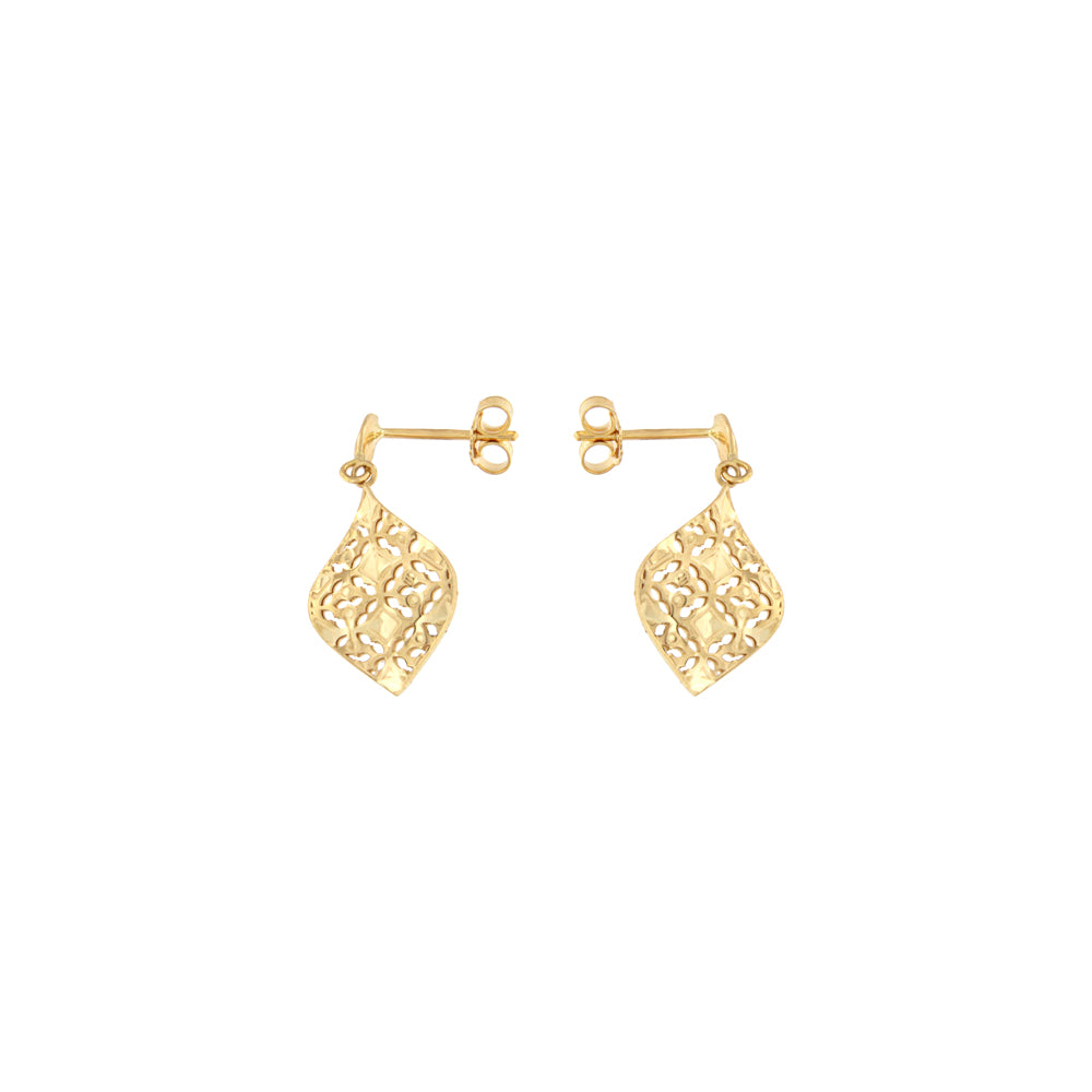 18ct gold Drop earrings