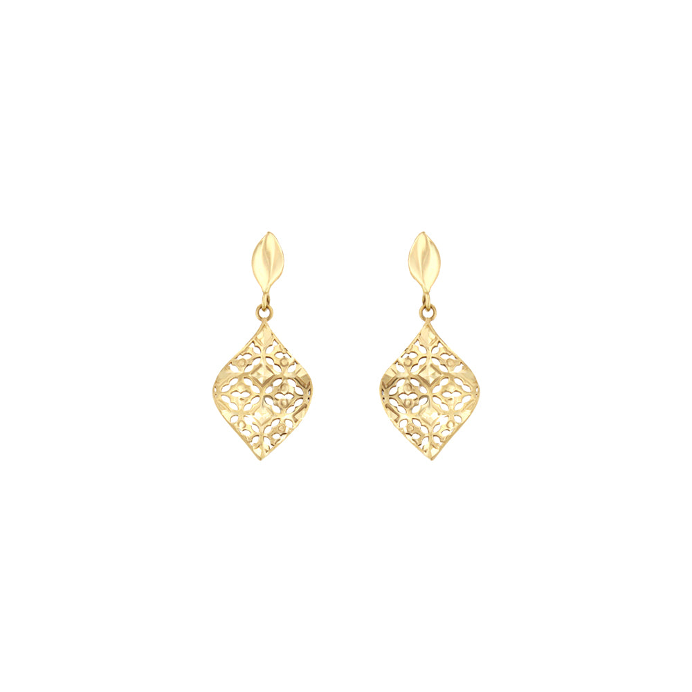 18ct gold Drop earrings