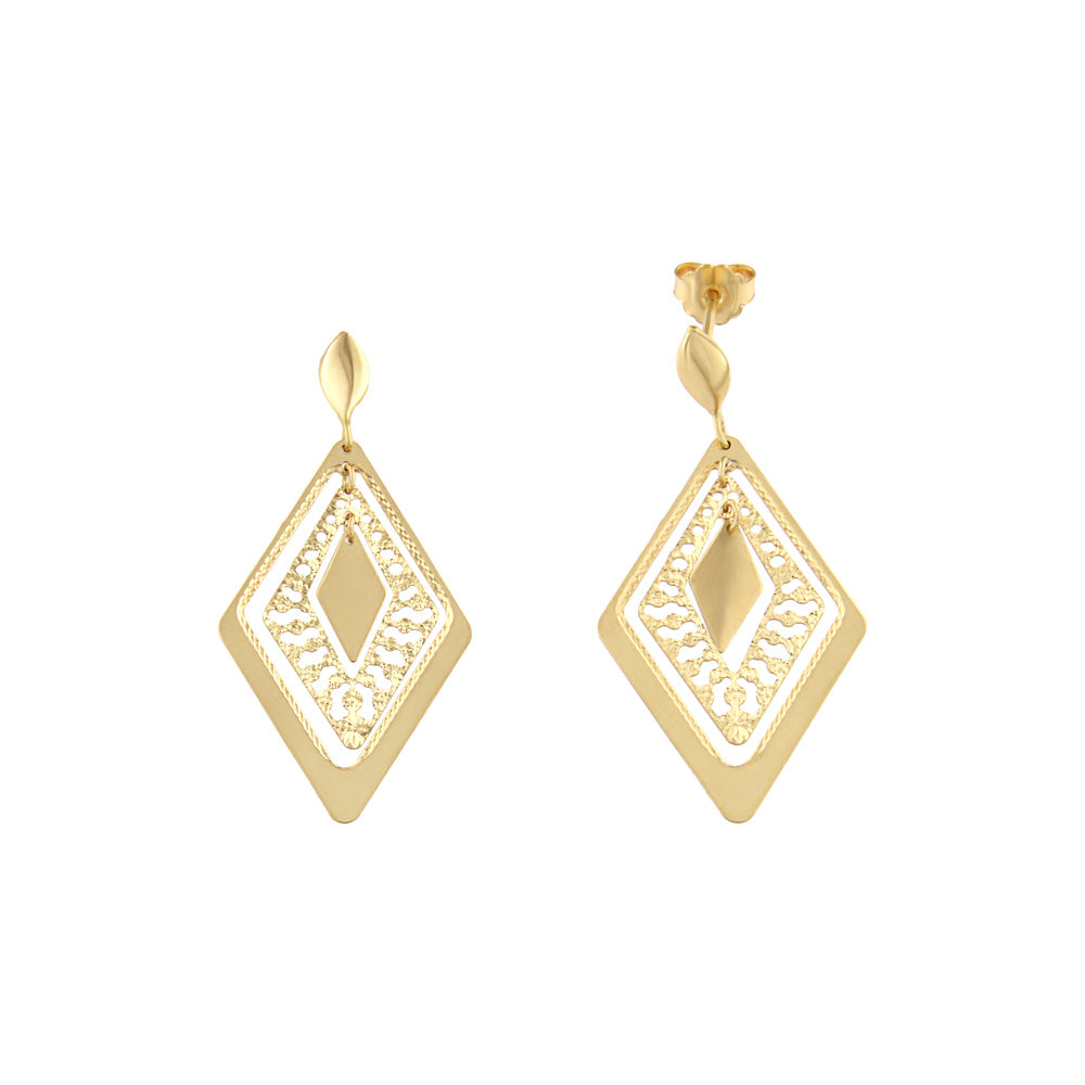 18ct gold Drop earrings