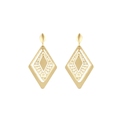 18ct gold Drop earrings