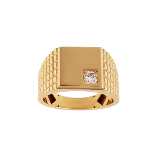 18ct gold Man's ring