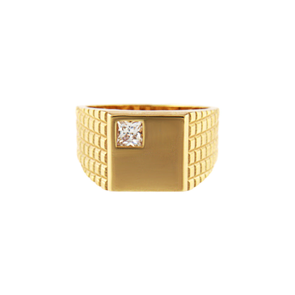 18ct gold Man's ring