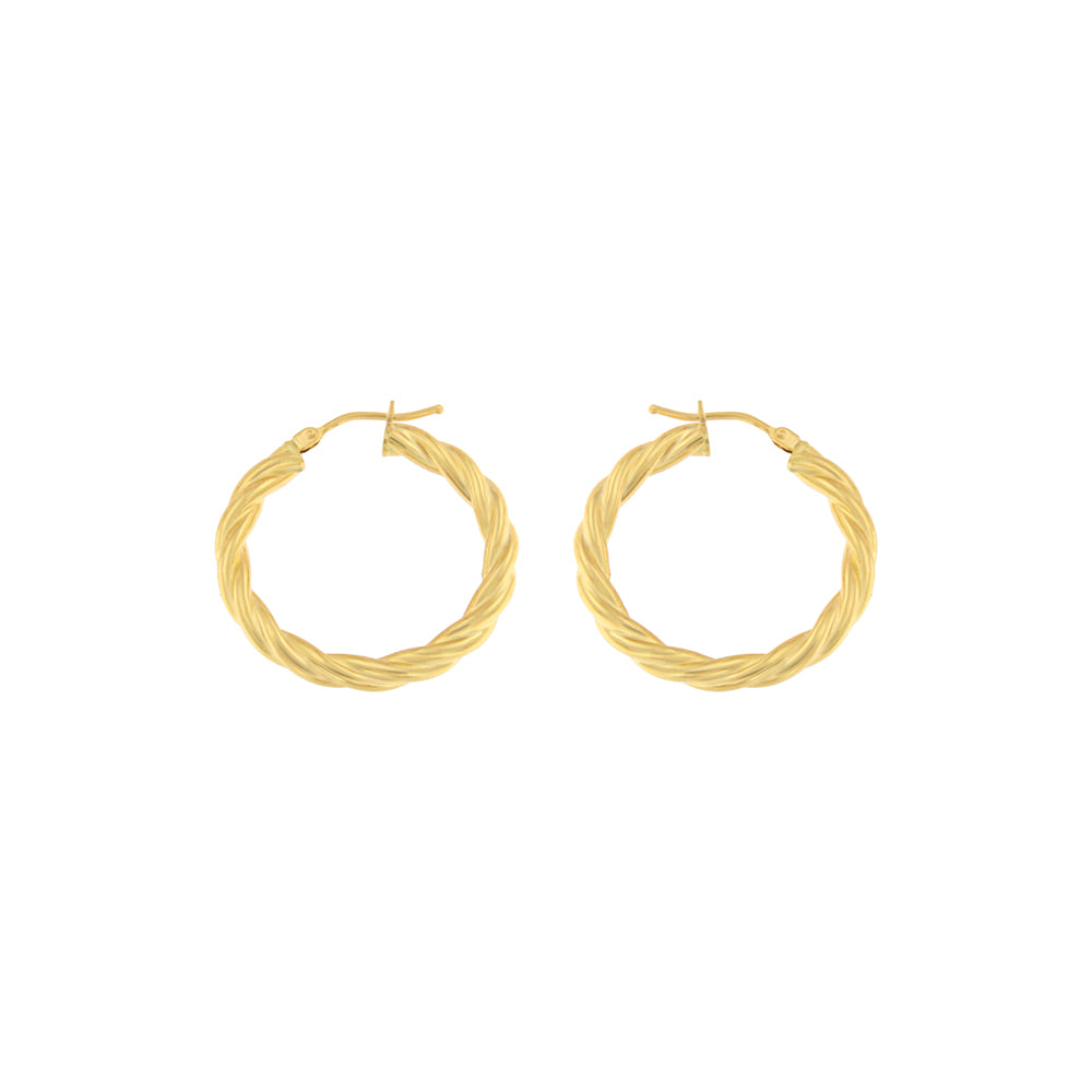 18ct gold Hoop earrings