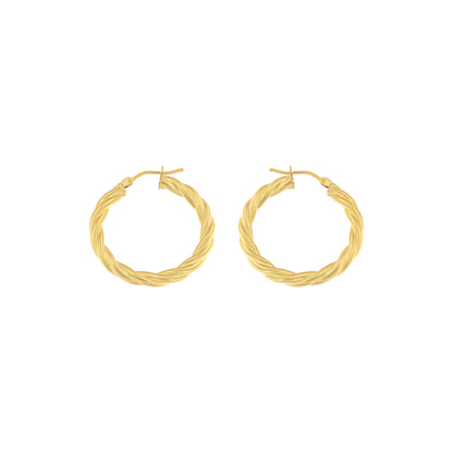 18ct gold Hoop earrings