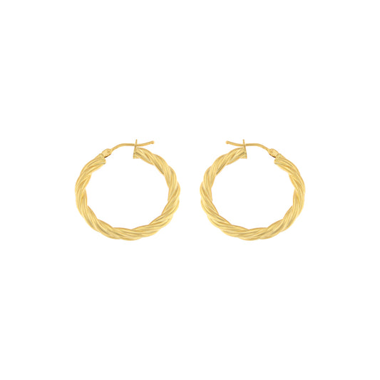 18ct gold Hoop earrings