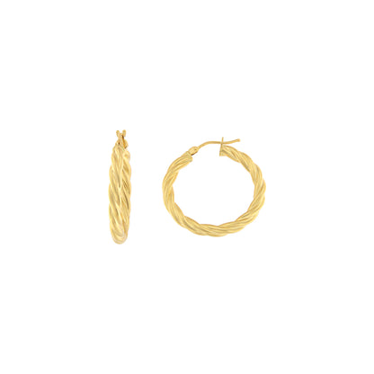 18ct gold Hoop earrings