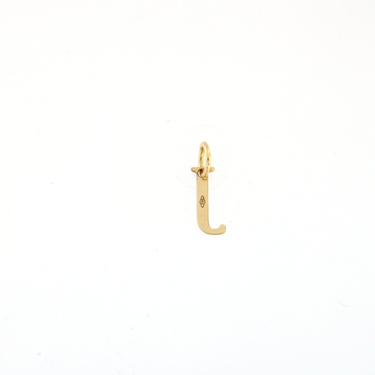 18ct gold Letter "J" pendant