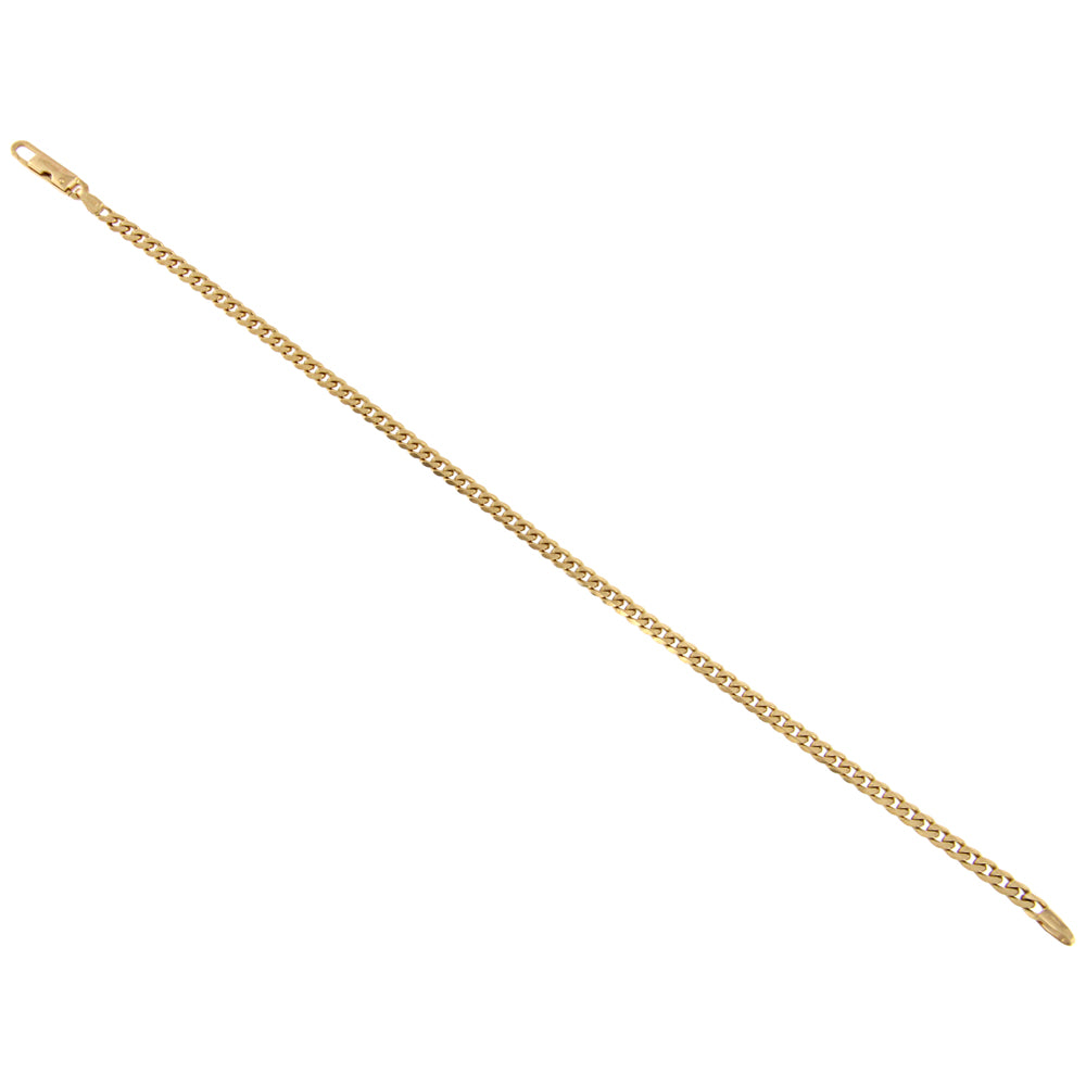 18ct gold Curb bracelet