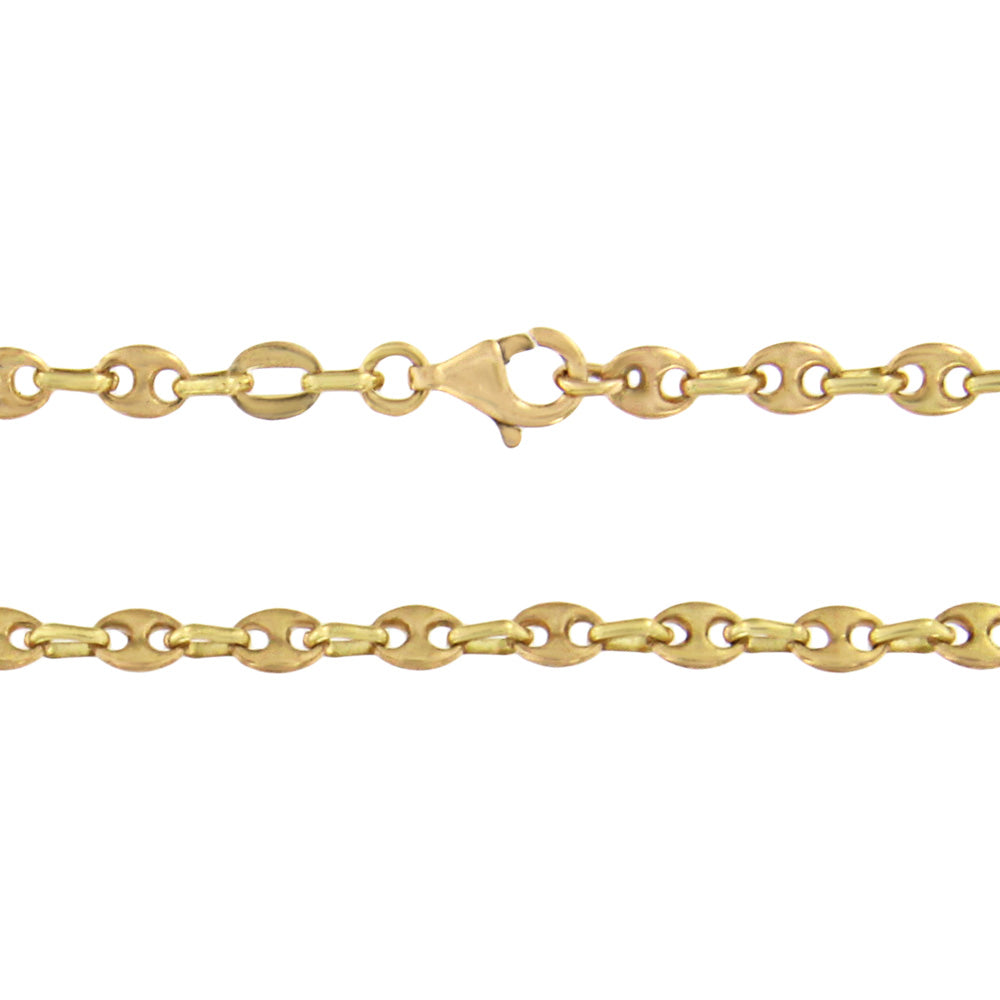 18ct gold Gucci marine chain