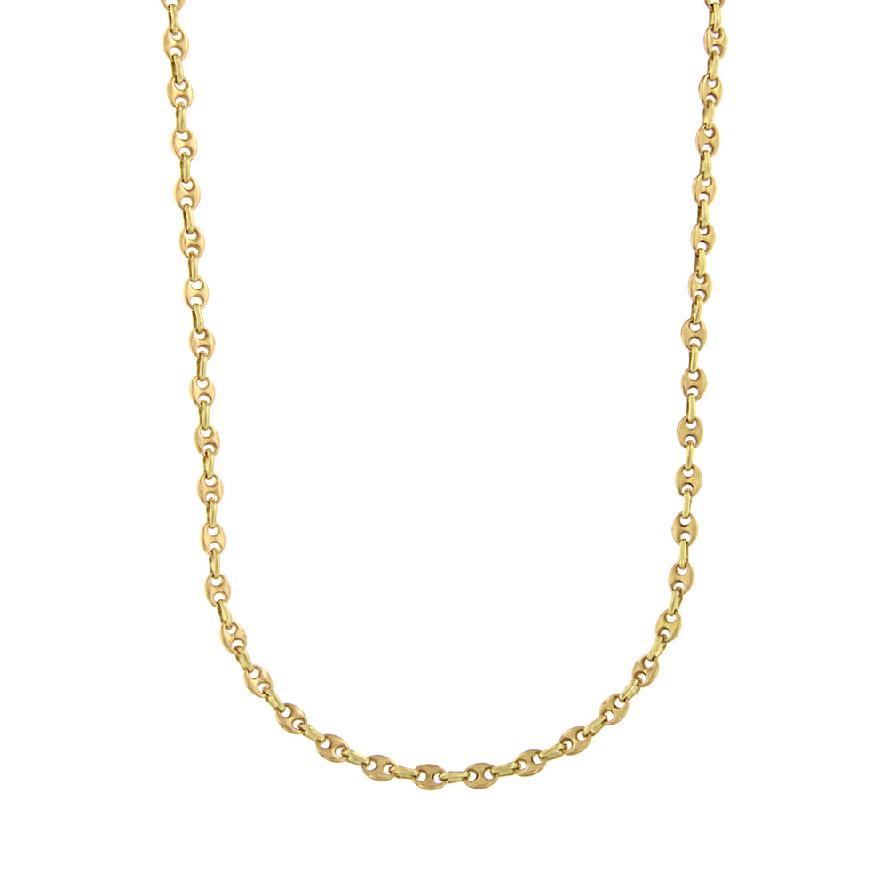 18ct gold Gucci marine chain