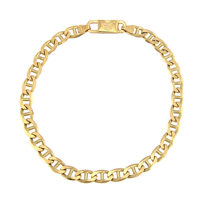 18ct gold Anchor bracelet