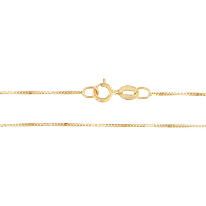 18ct gold Venetian chain