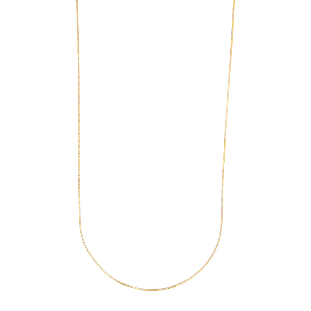 18ct gold Venetian chain