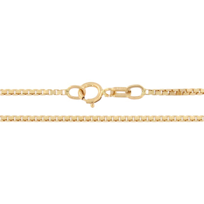 18ct gold Venetian chain