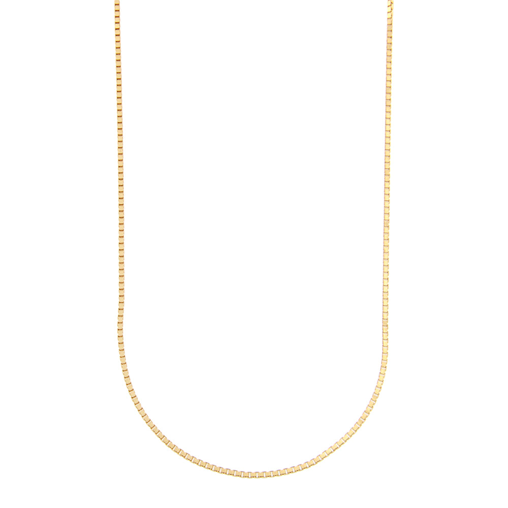 18ct gold Venetian chain