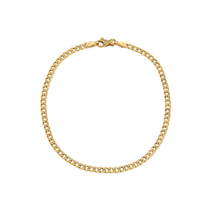 18ct gold Curb bracelet