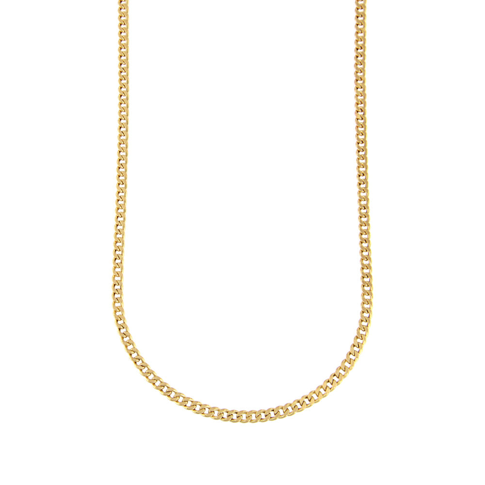 18ct gold Curb chain