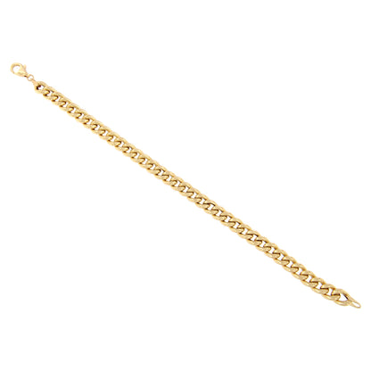 18ct gold Curb bracelet