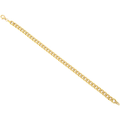 18ct gold Curb bracelet