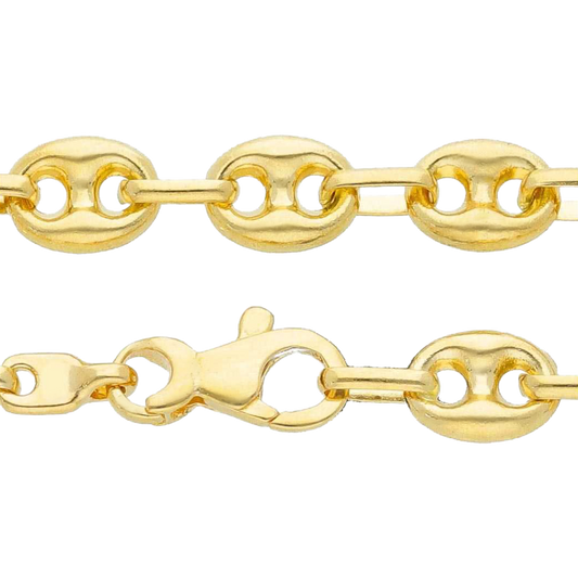18ct gold Gucci chain
