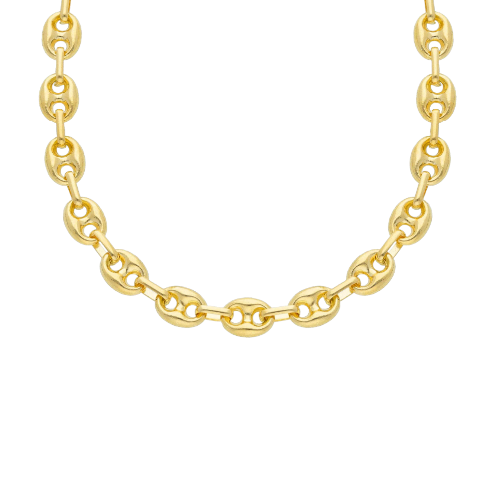 18ct gold Gucci chain