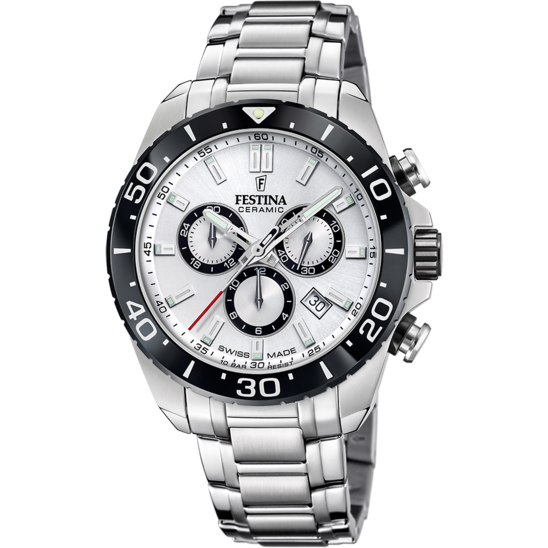 Festina Steel watch white steel strap