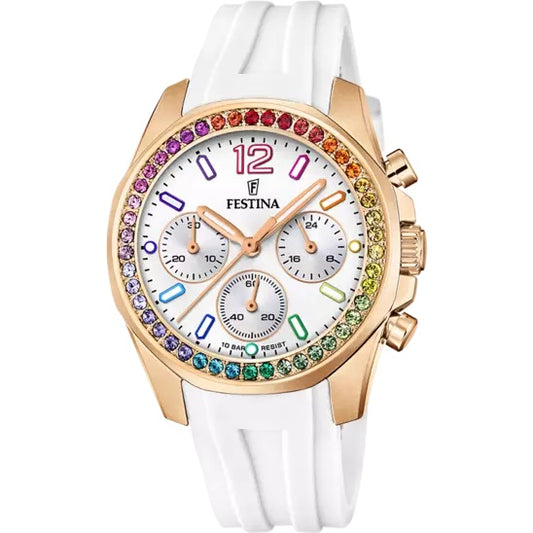 Festina Ladies Rose Rubber