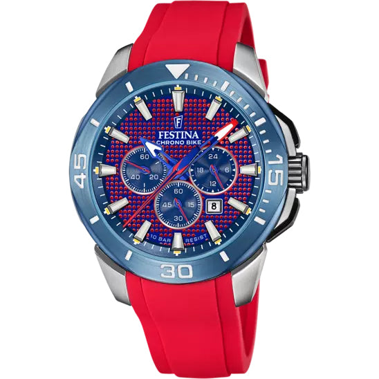 Festina Men Chrono Bike/ Rubber Strap