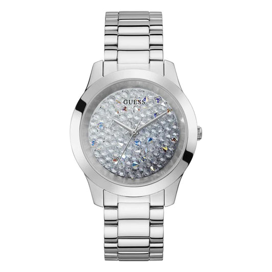 Guess  Crush ladies c/silver tone