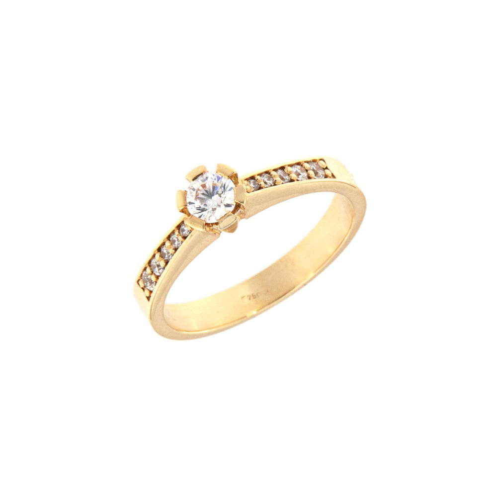 18ct gold Memory ring