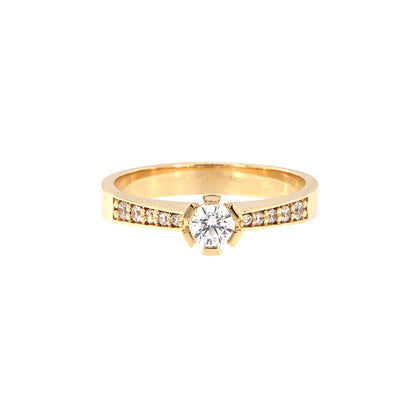 18ct gold Memory ring