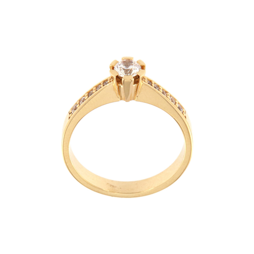 18ct gold Memory ring