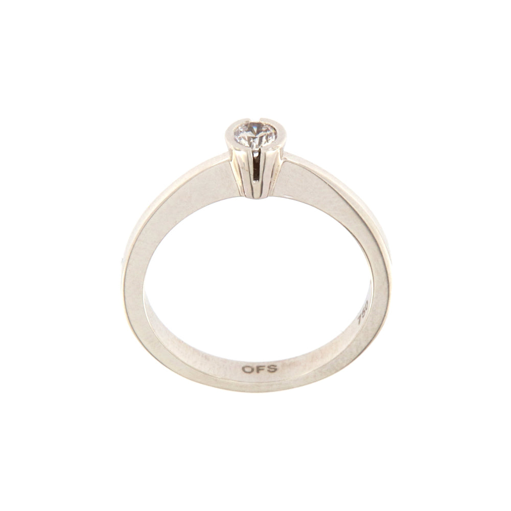 18ct gold Round ring