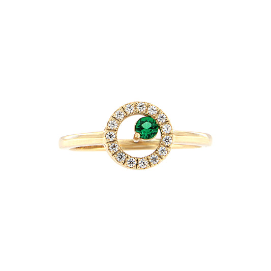 18ct gold Circle ring