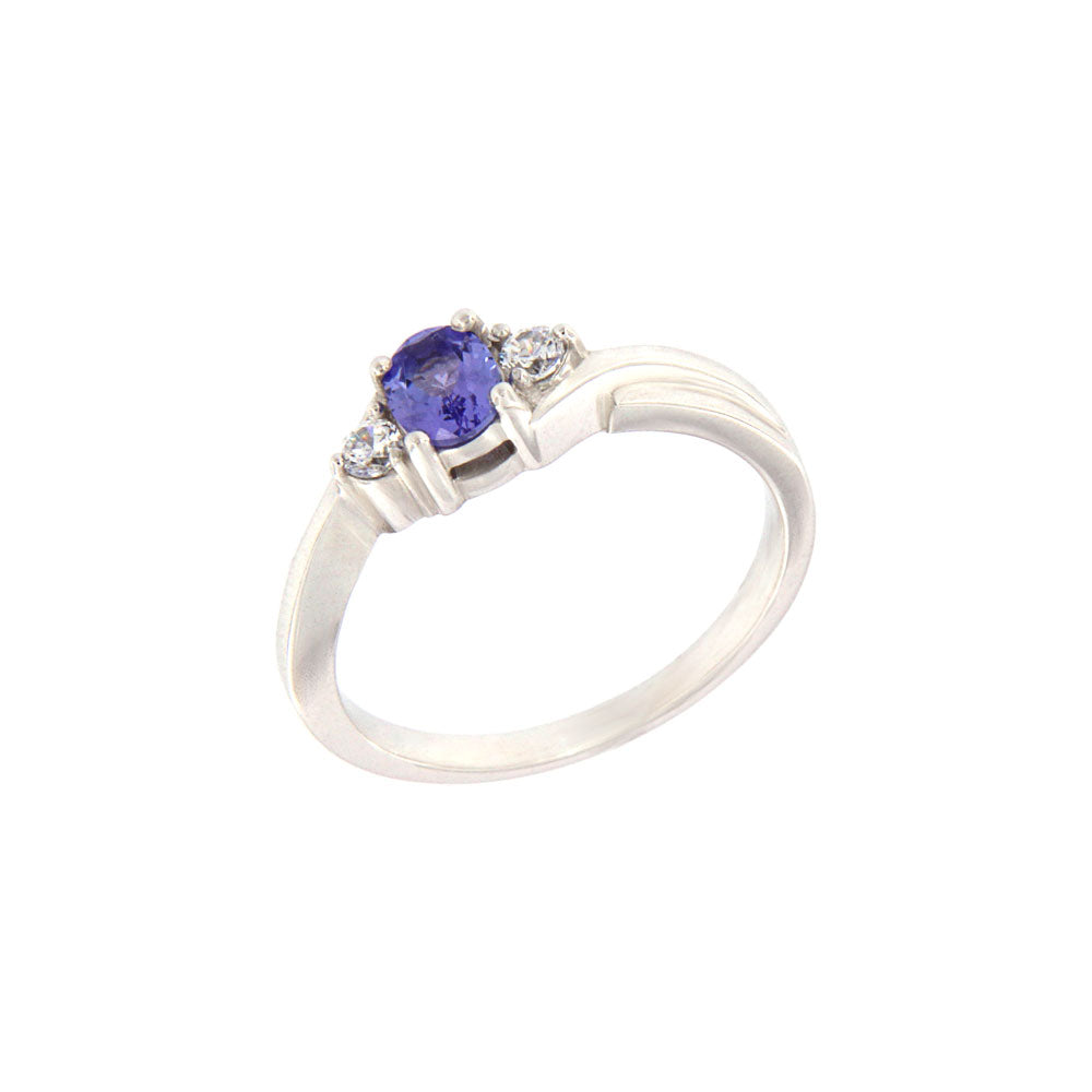 18ct gold Tanzanite ring