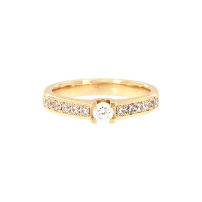 18ct gold Memory ring