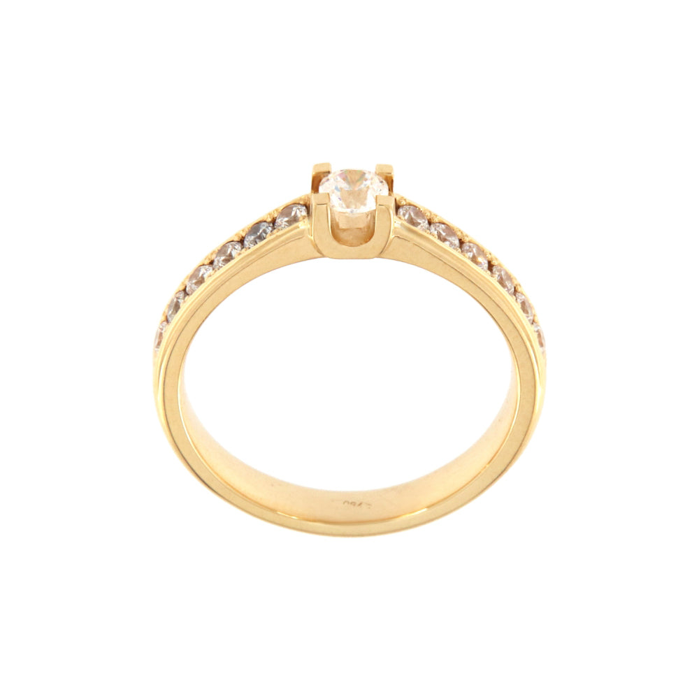 18ct gold Memory ring