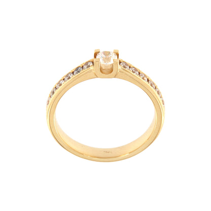 18ct gold Memory ring