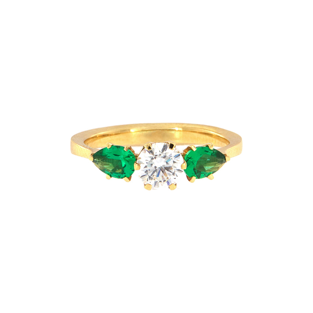 18ct gold Ring 802/001