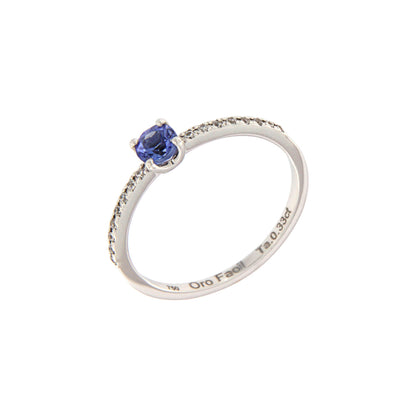 18ct gold Tanzanite ring