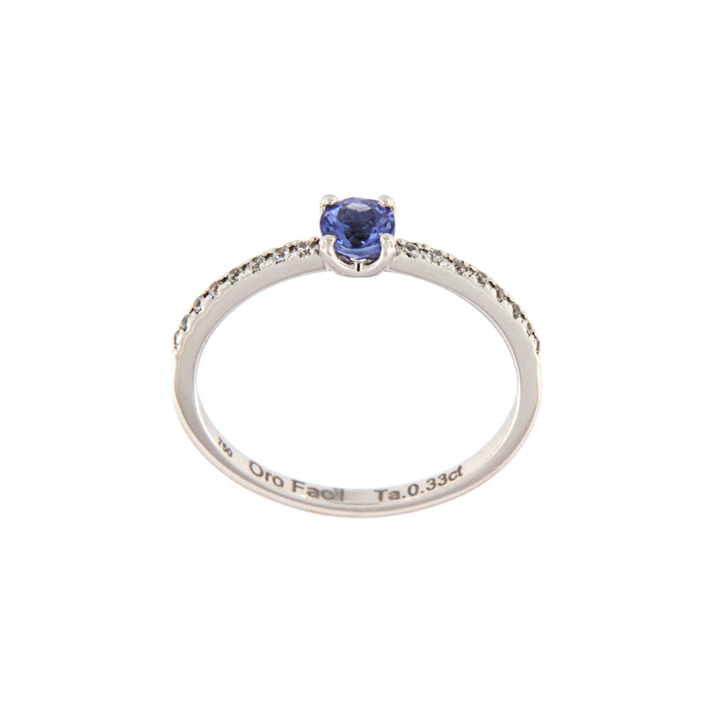 18ct gold Tanzanite ring