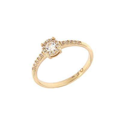 18ct gold Memory ring