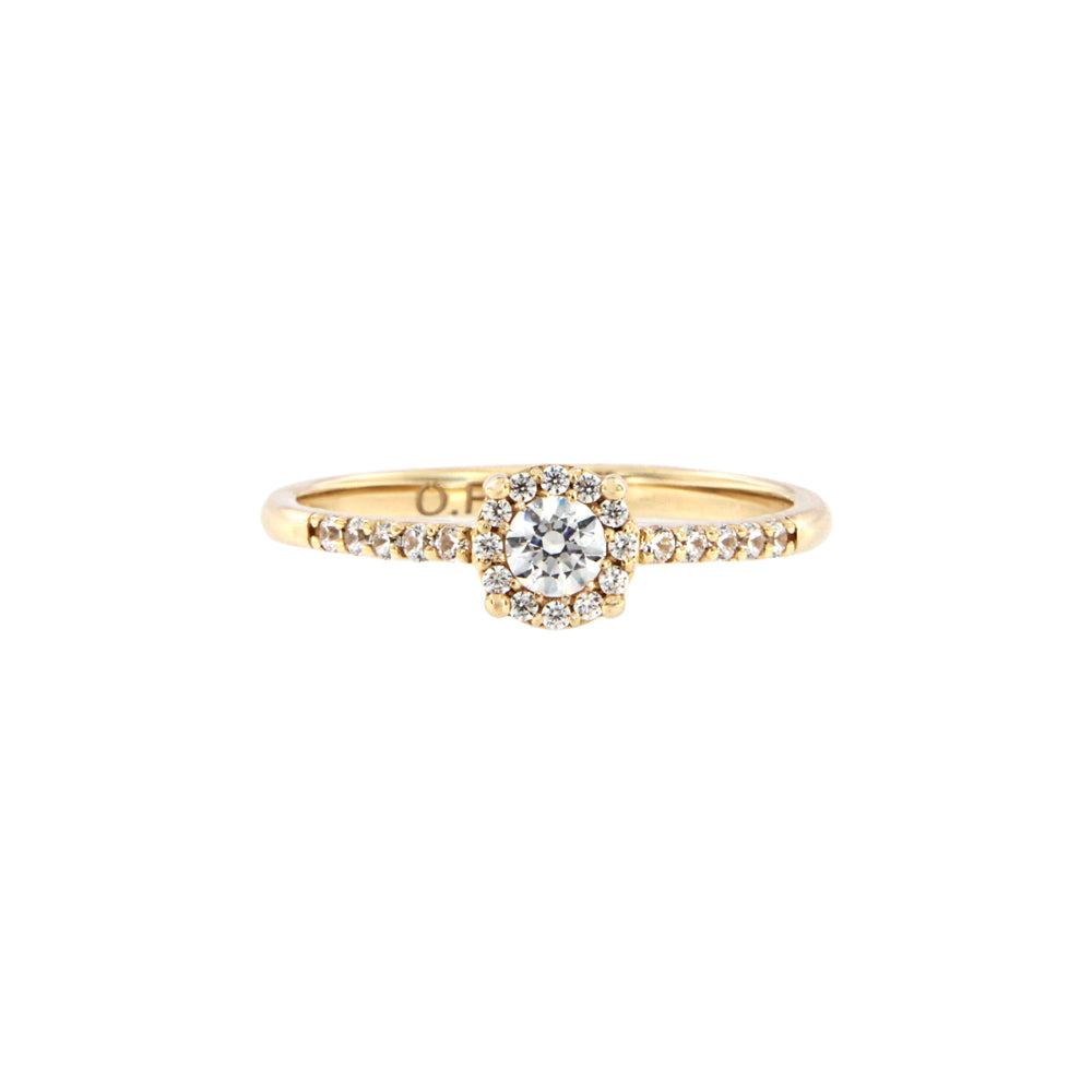 18ct gold Memory ring