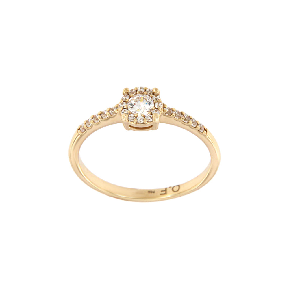 18ct gold Memory ring