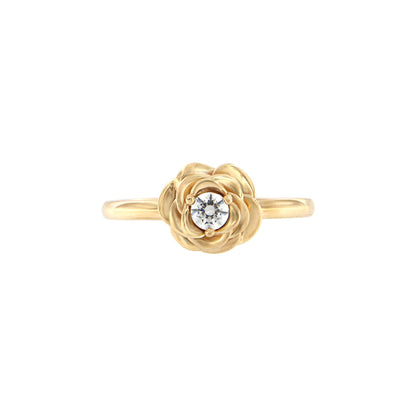 18ct gold Ring flower