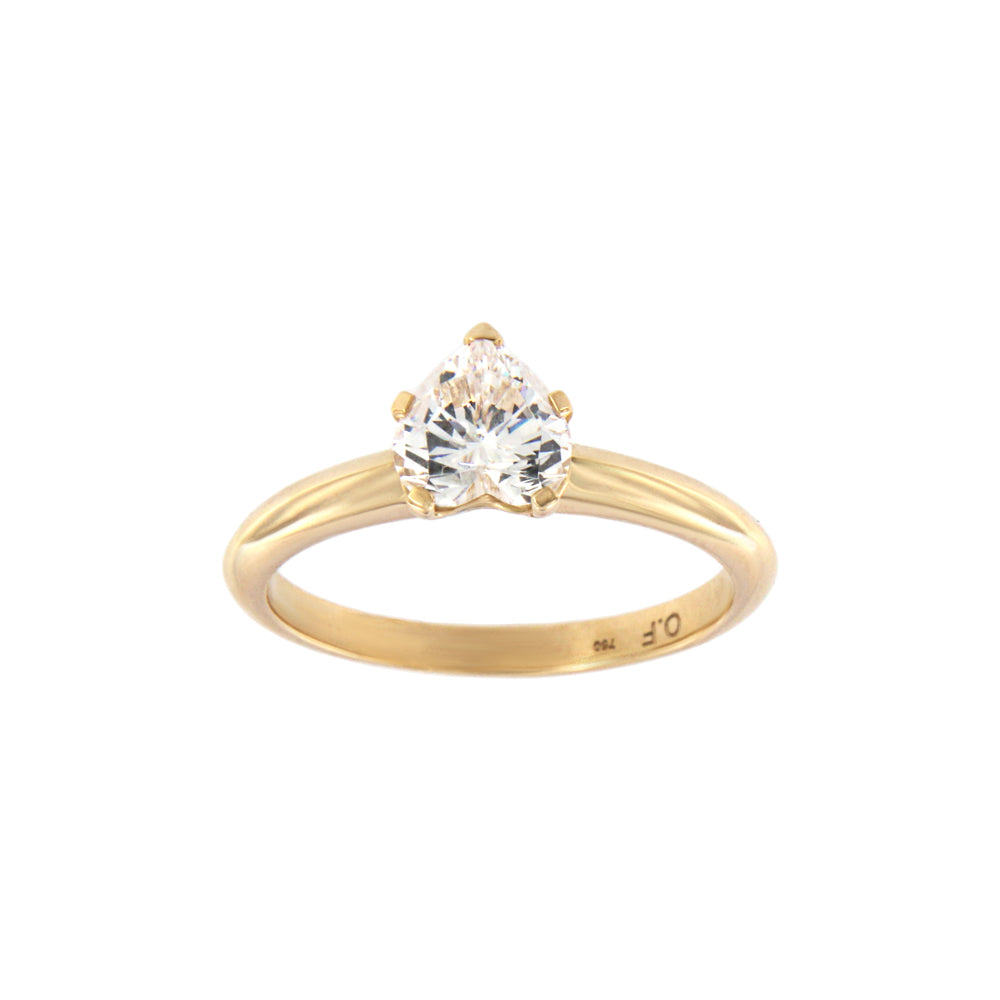 18ct gold Heart ring